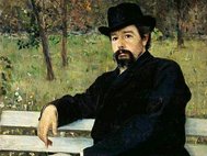 М.В. Нестеров. Портрет Н.А. Ярошенко. 1897