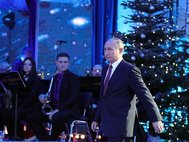 Владимир Путин на новогоднем приеме в Кремле