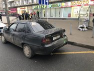 Автомобиль предполагаемого виновника ДТП на Сходненской
