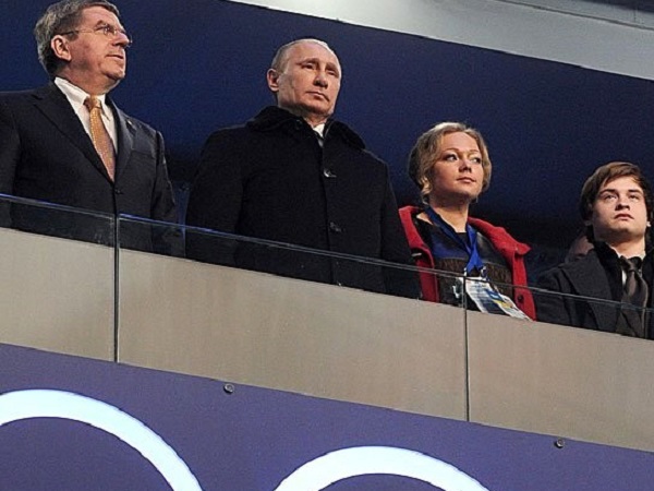 Владимир Путин на церемонии открытия ОИ-2014 в Сочи