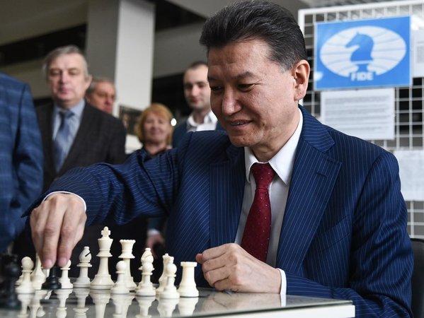 Глава Международной федерации шахмат (ФИДЕ) Кирсан Илюмжинов