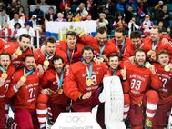 Сборная России по хоккею в статусе OAR на ОИ-2018
