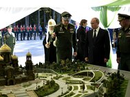 Владимир Путин в парке «Патриот»