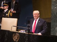 Дональд Трамп на Генеральной ассамблее ООН