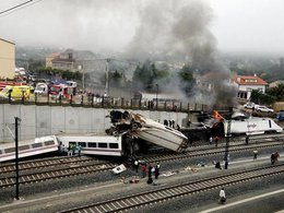 Крушение поезда Alvia
