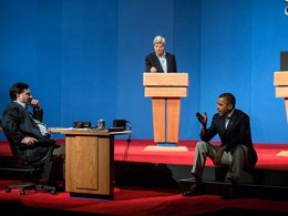 Барак Обама готовится к дебатам, 2012 г. Фото: Pete Souza, White House